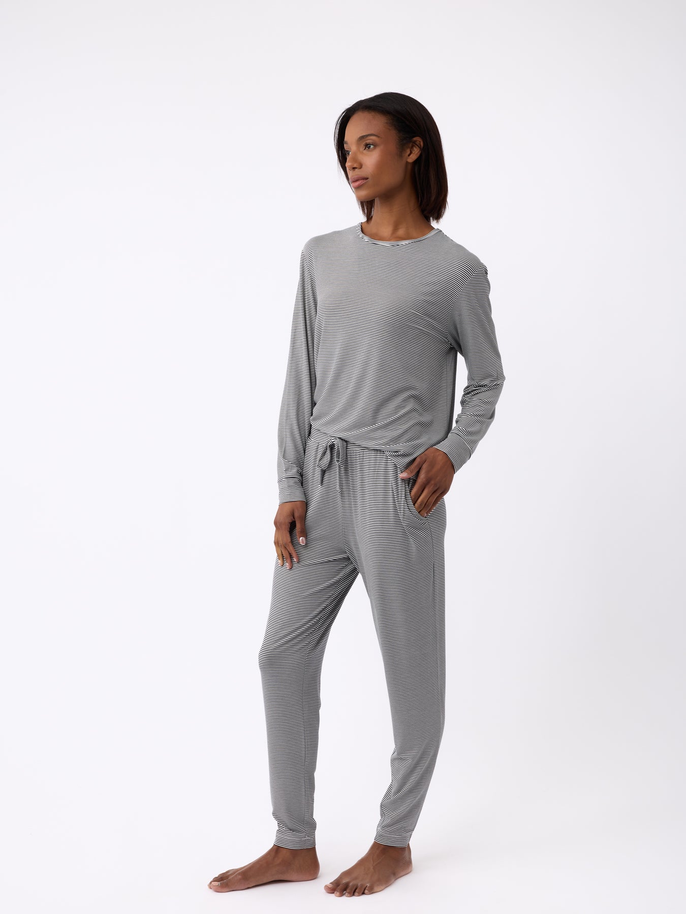 Women's Bamboo Stretch-Knit Tapered Pant - Image 29