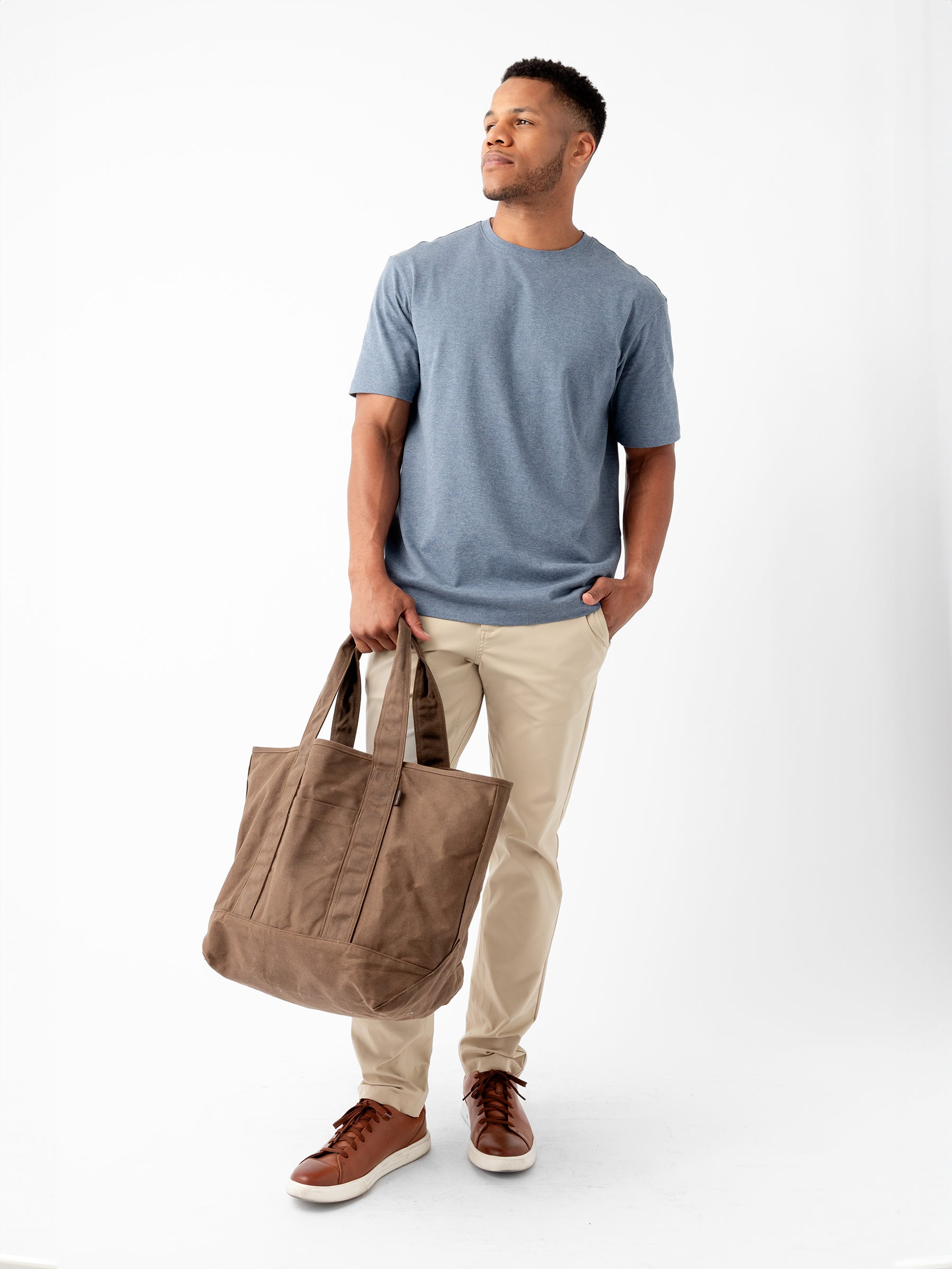 Waxed Canvas Tote - Image 7