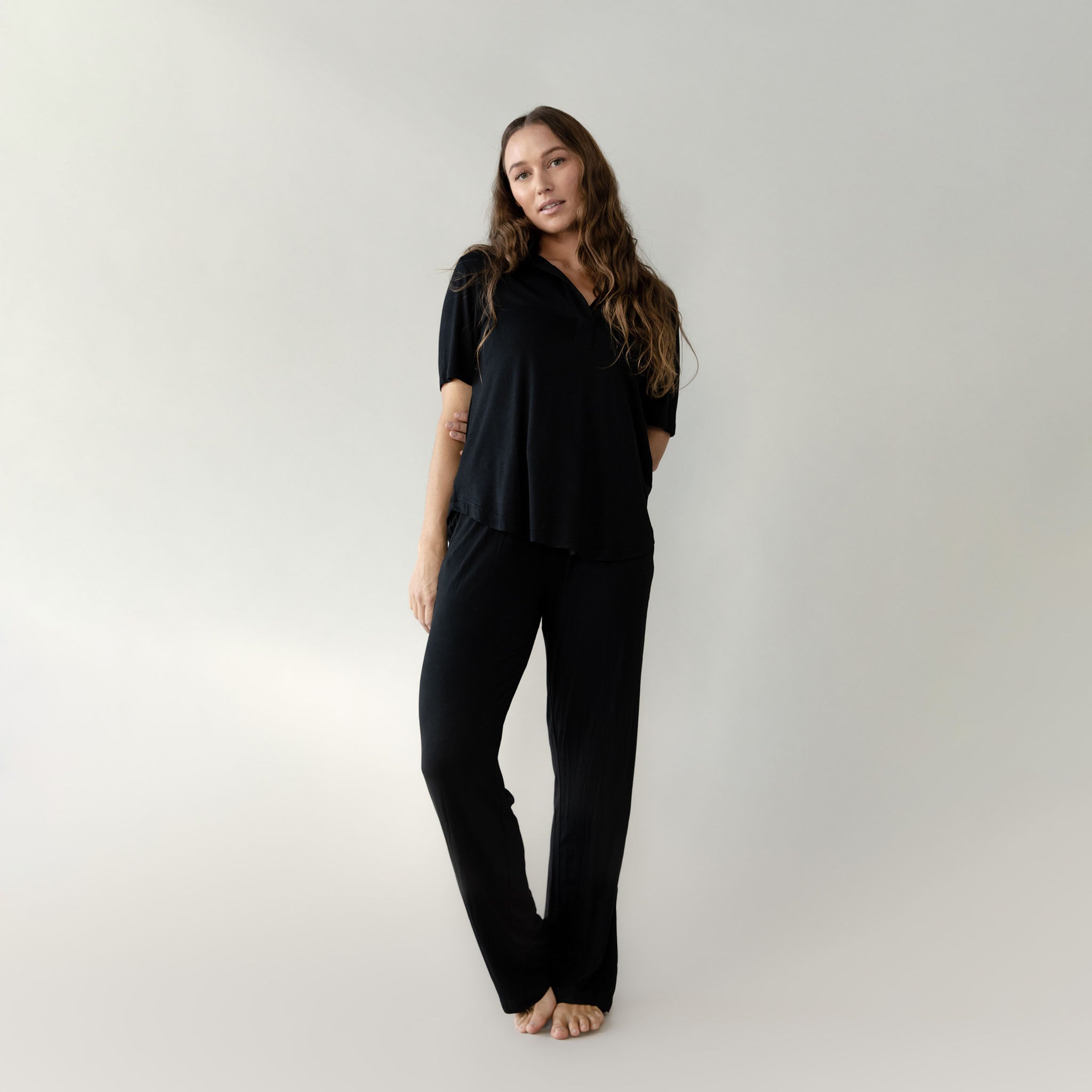 Women's Bamboo Stretch-Knit Short Sleeve Polo - Last Chance - Image 24