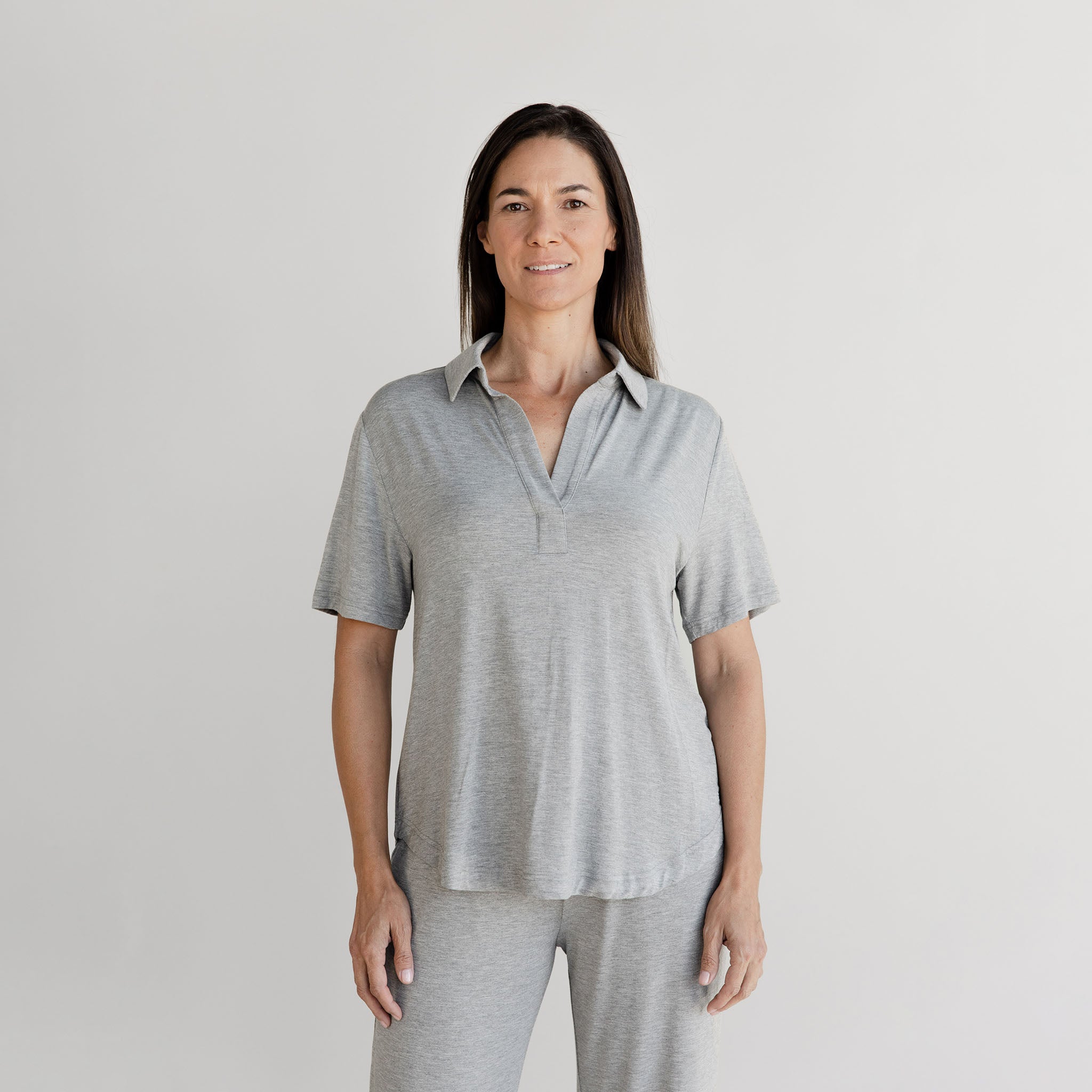 Women's Bamboo Stretch-Knit Short Sleeve Polo - Last Chance - Image 4