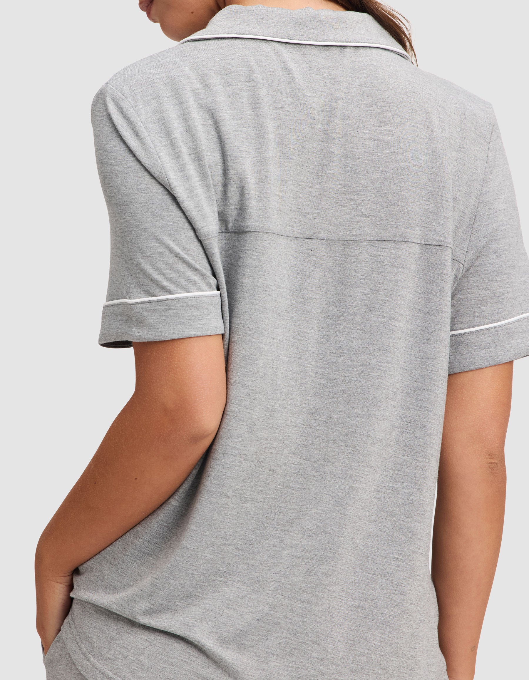 Women's Bamboo Stretch-Knit Short Sleeve Pajama Set - Image 19