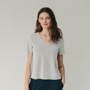 Women's Modern Modal V-Neck Tee - Last Chance