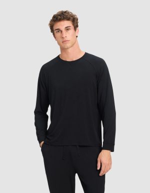 Men's Bamboo Stretch-Knit Long Sleeve