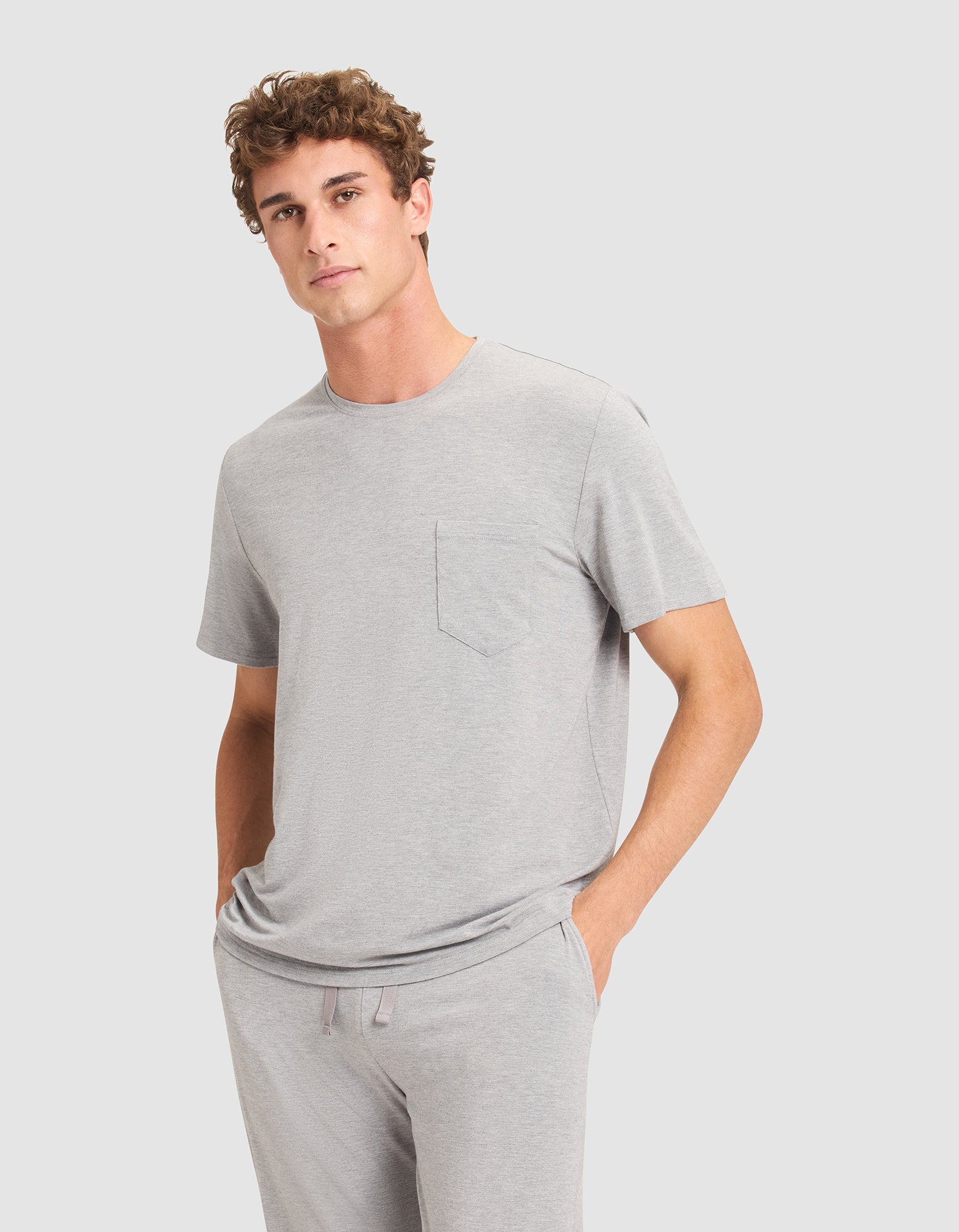 Men's Bamboo Stretch-Knit Lounge Tee - Image 4