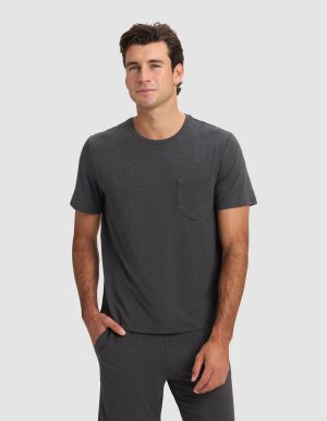 Men's Bamboo Stretch-Knit Lounge Tee