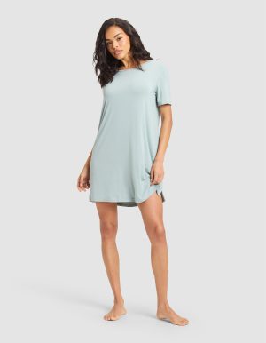 Women's Bamboo Stretch-Knit Sleep Dress