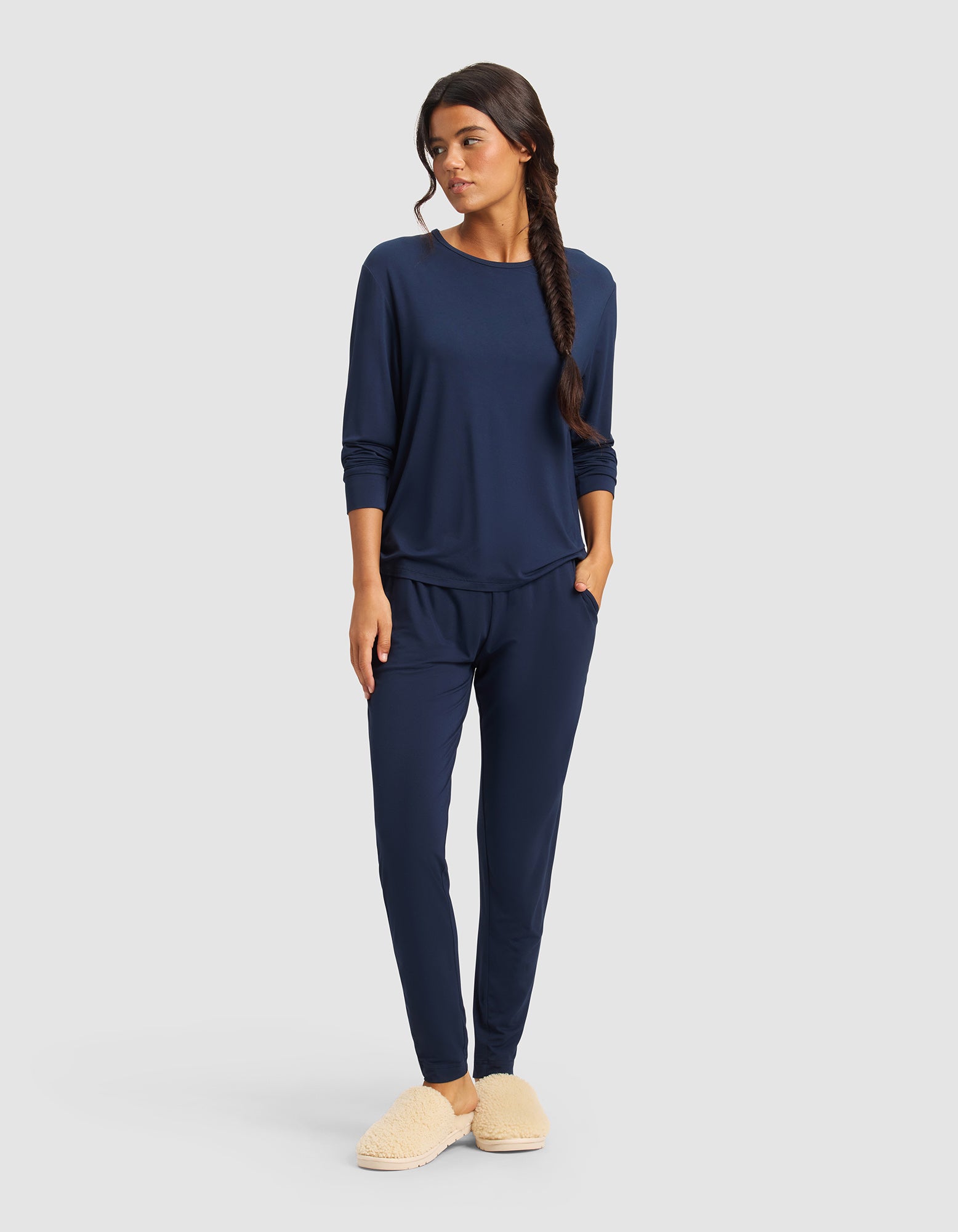 Women's Bamboo Stretch-Knit Tapered Pant - Image 11