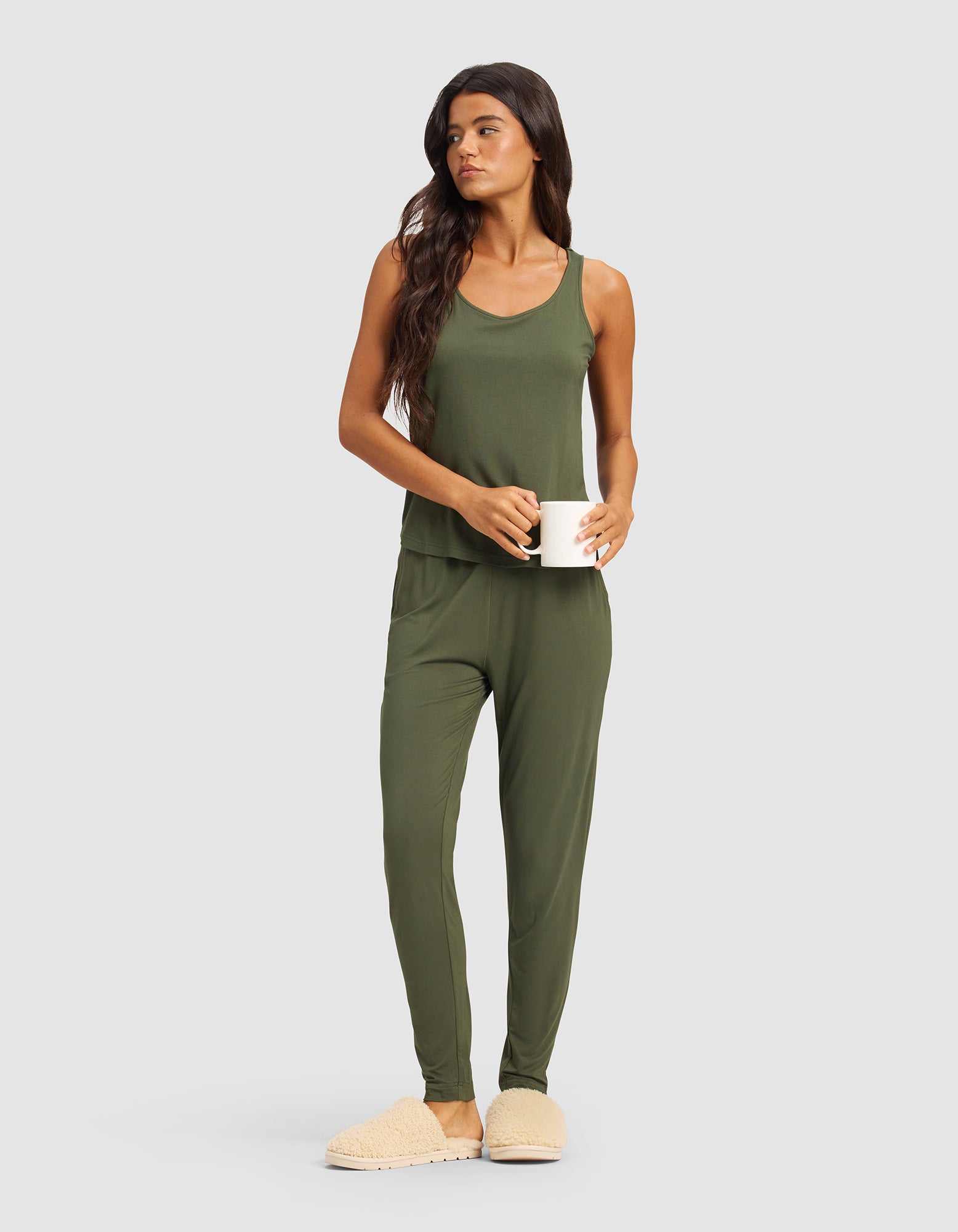 Women's Bamboo Stretch-Knit Tapered Pant - Image 19