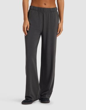 Women's Brushed Bamboo Wide Leg Pull-On Pant